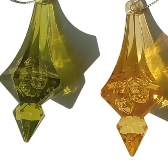 2 Vintage Ornaments / Suncatchers - Picture 12 of 12